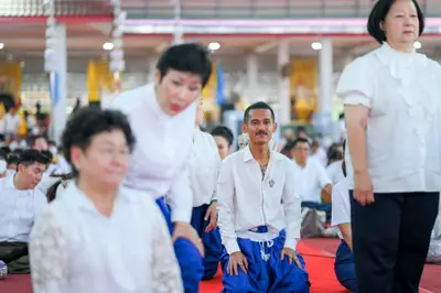 ประมวลภาพพิธีไหว้ครูและครอบครูบูรพาจารย์ วัดจุฬามณี ปี ๒๕๖๖