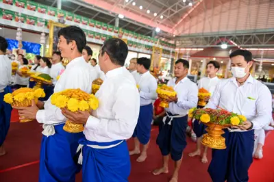 ประมวลภาพพิธีไหว้ครูและครอบครูบูรพาจารย์ วัดจุฬามณี ปี ๒๕๖๖