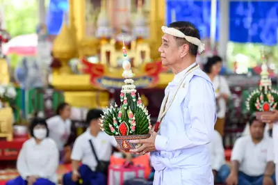 ประมวลภาพพิธีไหว้ครูและครอบครูบูรพาจารย์ วัดจุฬามณี ปี ๒๕๖๖
