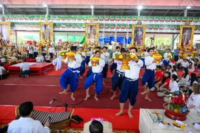 ประมวลภาพพิธีไหว้ครูและครอบครูบูรพาจารย์ วัดจุฬามณี ปี ๒๕๖๖