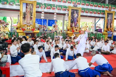 ประมวลภาพพิธีไหว้ครูและครอบครูบูรพาจารย์ วัดจุฬามณี ปี ๒๕๖๖