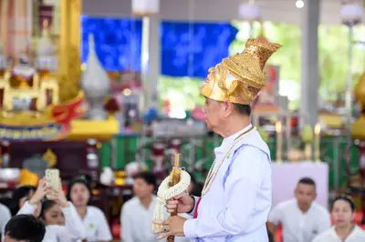 ประมวลภาพพิธีไหว้ครูและครอบครูบูรพาจารย์ วัดจุฬามณี ปี ๒๕๖๖