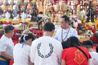 ประมวลภาพพิธีไหว้ครูและครอบครูบูรพาจารย์ วัดจุฬามณี ปี ๒๕๖๖