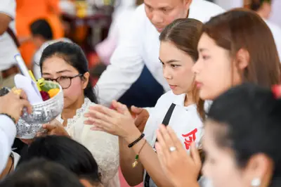 ประมวลภาพพิธีไหว้ครูและครอบครูบูรพาจารย์ วัดจุฬามณี ปี ๒๕๖๖
