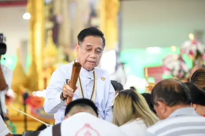 ประมวลภาพพิธีไหว้ครูและครอบครูบูรพาจารย์ วัดจุฬามณี ปี ๒๕๖๖
