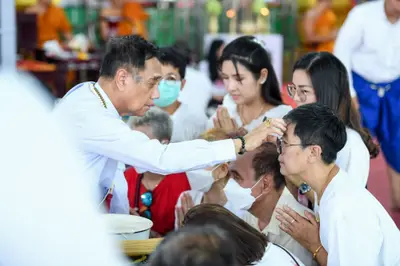 ประมวลภาพพิธีไหว้ครูและครอบครูบูรพาจารย์ วัดจุฬามณี ปี ๒๕๖๖