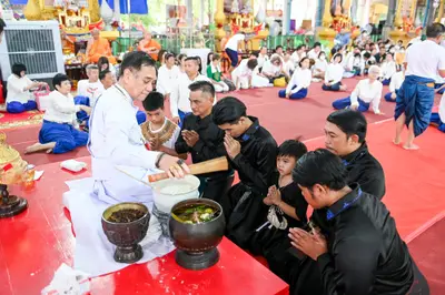 ประมวลภาพพิธีไหว้ครูและครอบครูบูรพาจารย์ วัดจุฬามณี ปี ๒๕๖๖