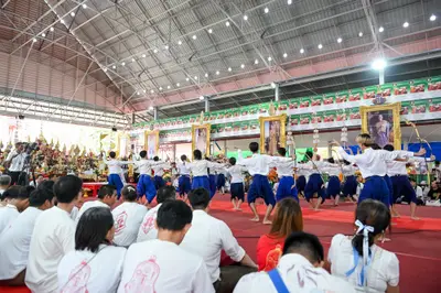 ประมวลภาพพิธีไหว้ครูและครอบครูบูรพาจารย์ วัดจุฬามณี ปี ๒๕๖๖