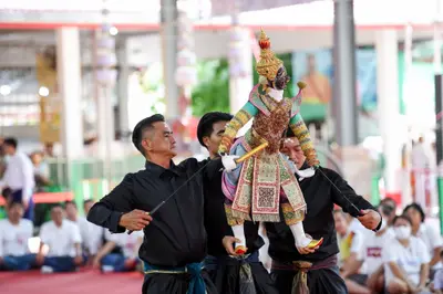 ประมวลภาพพิธีไหว้ครูและครอบครูบูรพาจารย์ วัดจุฬามณี ปี ๒๕๖๖