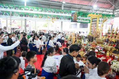 ประมวลภาพพิธีไหว้ครูและครอบครูบูรพาจารย์ วัดจุฬามณี ปี ๒๕๖๖