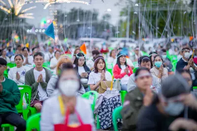 ประมวลภาพพิธีสวดนพเคราะห์และพุทธาภิเษกวัตถุมงคล วัดจุฬามณี ปี ๒๕๖๖