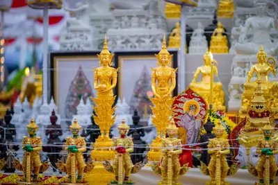 ประมวลภาพพิธีสวดนพเคราะห์และพุทธาภิเษกวัตถุมงคล วัดจุฬามณี ปี ๒๕๖๖