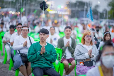 ประมวลภาพพิธีสวดนพเคราะห์และพุทธาภิเษกวัตถุมงคล วัดจุฬามณี ปี ๒๕๖๖