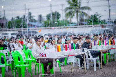 ประมวลภาพพิธีสวดนพเคราะห์และพุทธาภิเษกวัตถุมงคล วัดจุฬามณี ปี ๒๕๖๖