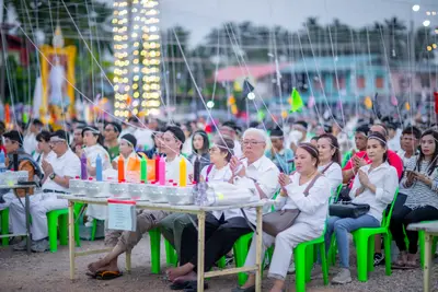 ประมวลภาพพิธีสวดนพเคราะห์และพุทธาภิเษกวัตถุมงคล วัดจุฬามณี ปี ๒๕๖๖