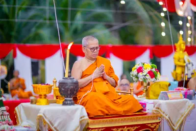 ประมวลภาพพิธีสวดนพเคราะห์และพุทธาภิเษกวัตถุมงคล วัดจุฬามณี ปี ๒๕๖๖