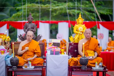 ประมวลภาพพิธีสวดนพเคราะห์และพุทธาภิเษกวัตถุมงคล วัดจุฬามณี ปี ๒๕๖๖