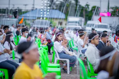 ประมวลภาพพิธีสวดนพเคราะห์และพุทธาภิเษกวัตถุมงคล วัดจุฬามณี ปี ๒๕๖๖