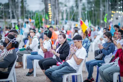 ประมวลภาพพิธีสวดนพเคราะห์และพุทธาภิเษกวัตถุมงคล วัดจุฬามณี ปี ๒๕๖๖