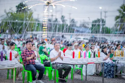 ประมวลภาพพิธีสวดนพเคราะห์และพุทธาภิเษกวัตถุมงคล วัดจุฬามณี ปี ๒๕๖๖