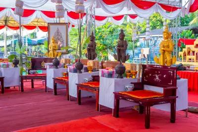 ประมวลภาพพิธีสวดนพเคราะห์และพุทธาภิเษกวัตถุมงคล วัดจุฬามณี ปี ๒๕๖๖