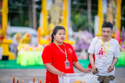 ประมวลภาพพิธีสวดนพเคราะห์และพุทธาภิเษกวัตถุมงคล วัดจุฬามณี ปี ๒๕๖๖