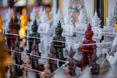 ประมวลภาพพิธีสวดนพเคราะห์และพุทธาภิเษกวัตถุมงคล วัดจุฬามณี ปี ๒๕๖๖