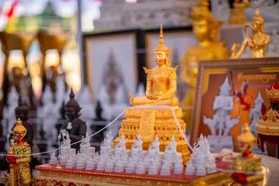ประมวลภาพพิธีสวดนพเคราะห์และพุทธาภิเษกวัตถุมงคล วัดจุฬามณี ปี ๒๕๖๖