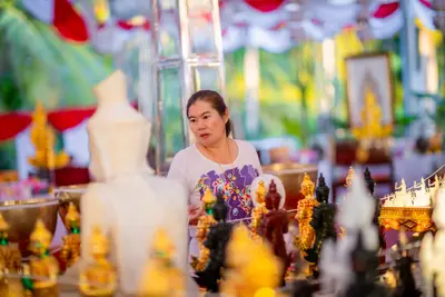 ประมวลภาพพิธีสวดนพเคราะห์และพุทธาภิเษกวัตถุมงคล วัดจุฬามณี ปี ๒๕๖๖