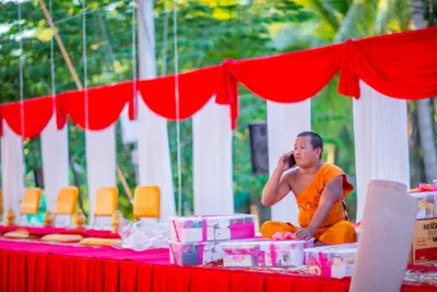 ประมวลภาพพิธีสวดนพเคราะห์และพุทธาภิเษกวัตถุมงคล วัดจุฬามณี ปี ๒๕๖๖