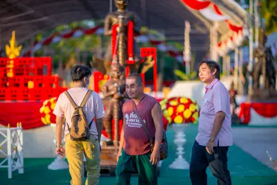 ประมวลภาพพิธีสวดนพเคราะห์และพุทธาภิเษกวัตถุมงคล วัดจุฬามณี ปี ๒๕๖๖