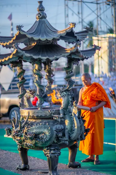 ประมวลภาพพิธีสวดนพเคราะห์และพุทธาภิเษกวัตถุมงคล วัดจุฬามณี ปี ๒๕๖๖