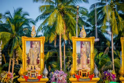 ประมวลภาพพิธีสวดนพเคราะห์และพุทธาภิเษกวัตถุมงคล วัดจุฬามณี ปี ๒๕๖๖