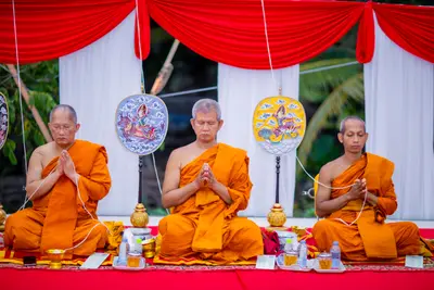 ประมวลภาพพิธีสวดนพเคราะห์และพุทธาภิเษกวัตถุมงคล วัดจุฬามณี ปี ๒๕๖๖