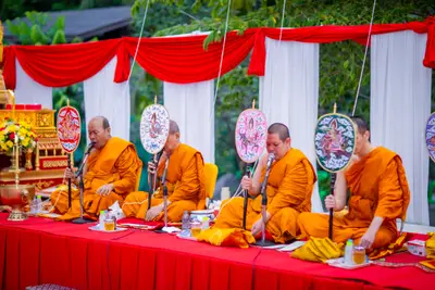 ประมวลภาพพิธีสวดนพเคราะห์และพุทธาภิเษกวัตถุมงคล วัดจุฬามณี ปี ๒๕๖๖