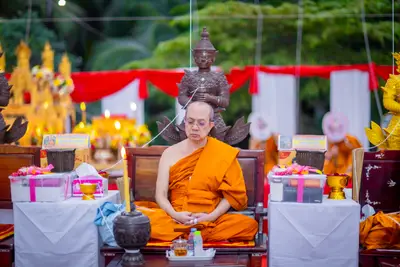 ประมวลภาพพิธีสวดนพเคราะห์และพุทธาภิเษกวัตถุมงคล วัดจุฬามณี ปี ๒๕๖๖
