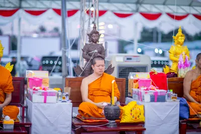 ประมวลภาพพิธีสวดนพเคราะห์และพุทธาภิเษกวัตถุมงคล วัดจุฬามณี ปี ๒๕๖๖