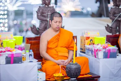 ประมวลภาพพิธีสวดนพเคราะห์และพุทธาภิเษกวัตถุมงคล วัดจุฬามณี ปี ๒๕๖๖