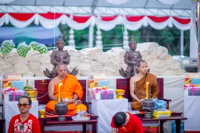 ประมวลภาพพิธีสวดนพเคราะห์และพุทธาภิเษกวัตถุมงคล วัดจุฬามณี ปี ๒๕๖๖