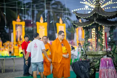 ประมวลภาพพิธีสวดนพเคราะห์และพุทธาภิเษกวัตถุมงคล วัดจุฬามณี ปี ๒๕๖๖