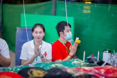 ประมวลภาพพิธีสวดนพเคราะห์และพุทธาภิเษกวัตถุมงคล วัดจุฬามณี ปี ๒๕๖๖