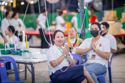 ประมวลภาพพิธีสวดนพเคราะห์และพุทธาภิเษกวัตถุมงคล วัดจุฬามณี ปี ๒๕๖๖