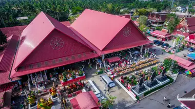 ประมวลภาพพิธีบวงสรวงใหญ่ ท้าวเวสสุวรรณโณ วัดจุฬามณี ปี ๒๕๖๗