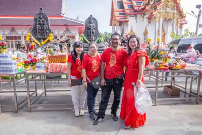 ประมวลภาพพิธีบวงสรวงใหญ่ ท้าวเวสสุวรรณโณ วัดจุฬามณี ปี ๒๕๖๗