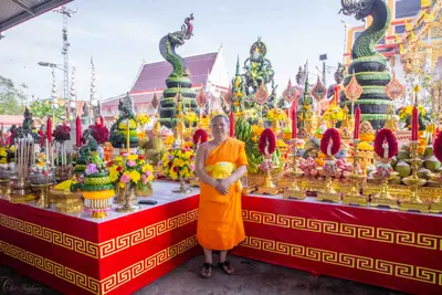ประมวลภาพพิธีบวงสรวงใหญ่ ท้าวเวสสุวรรณโณ วัดจุฬามณี ปี ๒๕๖๗