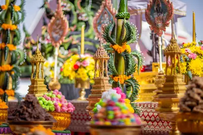 ประมวลภาพพิธีบวงสรวงใหญ่ ท้าวเวสสุวรรณโณ วัดจุฬามณี ปี ๒๕๖๗