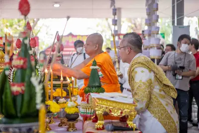 ประมวลภาพพิธีบวงสรวงใหญ่ ท้าวเวสสุวรรณโณ วัดจุฬามณี ปี ๒๕๖๗