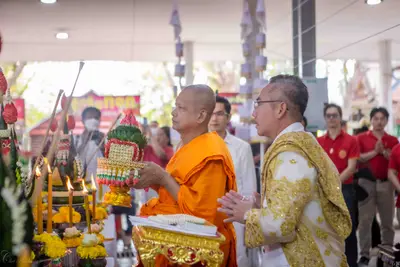 ประมวลภาพพิธีบวงสรวงใหญ่ ท้าวเวสสุวรรณโณ วัดจุฬามณี ปี ๒๕๖๗