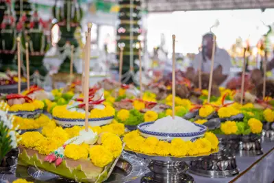 ประมวลภาพพิธีบวงสรวงใหญ่ ท้าวเวสสุวรรณโณ วัดจุฬามณี ปี ๒๕๖๗