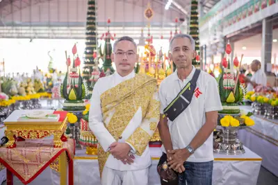 ประมวลภาพพิธีบวงสรวงใหญ่ ท้าวเวสสุวรรณโณ วัดจุฬามณี ปี ๒๕๖๗